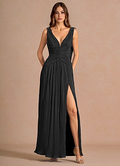 Robe Maxi Noir Quellia image3