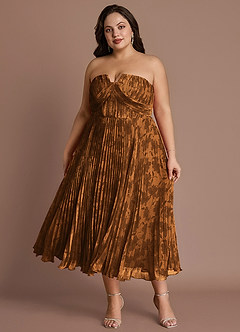 Lyanna Coco Multi Pleated Midi Dress image1