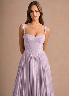 Kireth Frosted Lilac Midi Dress image5