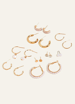 front Modern Earring Set