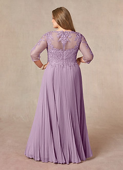 Azazie Corinne Mother of the Bride Dresses Wisteria A-Line Sequins Chiffon Dress image9