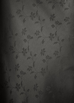 Azazie Doretta Vestidos de damas de honor Vestido de Jacquard Floral Negro de Jacquard Floral de Corte Sirena con Plisado image6