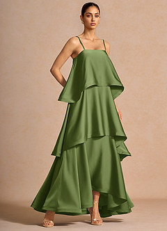 Itasca Olive Green Maxi Dress image1
