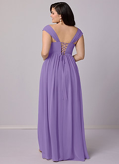 Barbie ♥ Azazie Bridesmaid Dresses Tahiti A-Line Corset Chiffon Dress image10