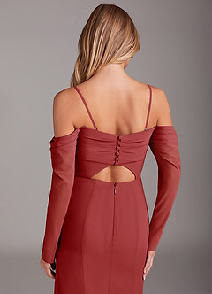 Nimue Rust Maxi Dress image6