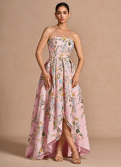 Robe Maxi Rose Bonbon Lelia image1