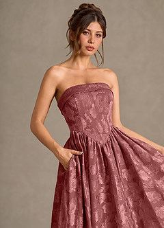 Mila Vintage Rose Midi Dress image7
