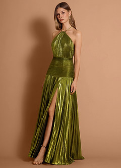 Cailin Aceituna Vestido largo image5