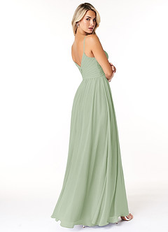 Azazie Lisbon Dusty Sage Bridesmaid Dresses 