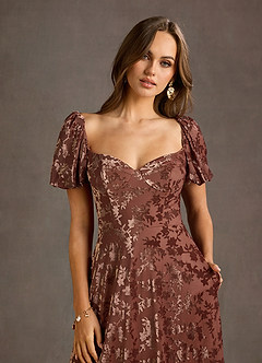 Alba Rosewood Maxi Dress image4