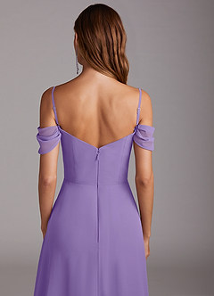 Azazie Marley Bridesmaid Dresses Tahiti A-Line Off the Shoulder Chiffon Convertible Dress image9