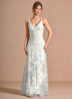 Valora White Maxi Dress image5