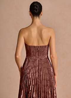 Robe Mi-Longue Moka Coco Coral image7