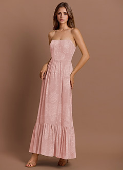Maxi jurk Lydia Poederroze image5