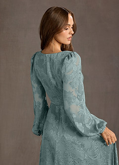 Cerise Powder Blue Maxi Dress image4