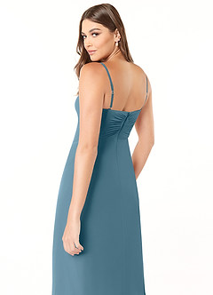 Azazie Justina Bridesmaid Dresses Bermuda A-Line Sweetheart Neckline Chiffon Dress image6