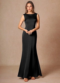 Vestido Negro Largo Elara image4
