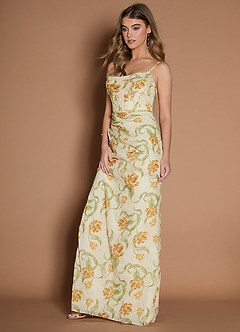 Stephanie Lemon Drop Maxi Dress image5