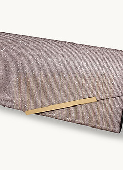 front Micronized Glitter Envelope Bag