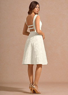 Amara Mini Klänning Fransk Vit image2