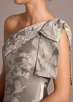 Vestido Platino Largo Queniva image6