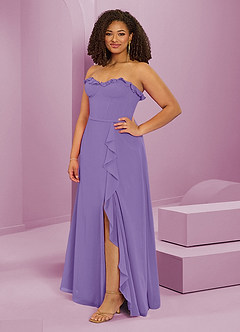 Barbie ♥ Azazie Bridesmaid Dresses Tahiti A-Line Sweetheart Neckline Chiffon Dress image11