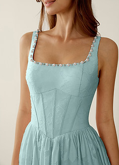 Megan Mist Lace A-line Prom Dress image6