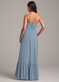 Vestido Azul Pálido Largo Kailee image6