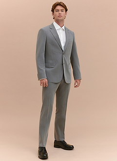 front William Grey Comfort Blend Suit Jacket
