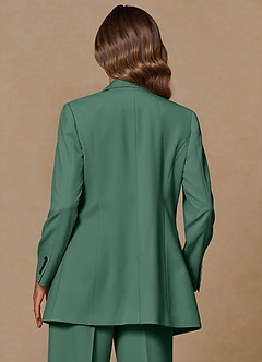 front Rowan Eucalyptus Refined Weave Performance 3-Piece Suit