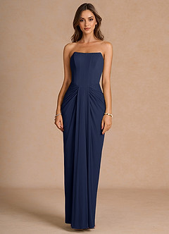 Anais Navy Maxi Dress image4