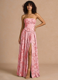Isaura Rosado Vestido largo image4