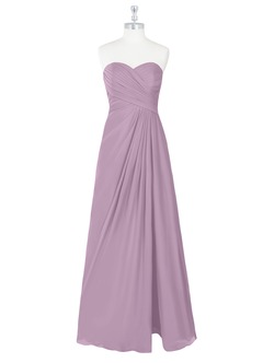 Azazie Arabella Allure Bridesmaid Dresses A-Line Sweetheart Neckline Chiffon Floor-Length Dress image8