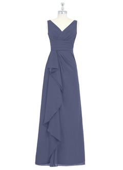 Azazie Julianna Bridesmaid Dresses Stormy A-Line Chiffon Dress image6