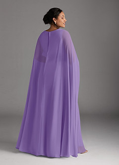 Azazie Isa Mother of the Bride Dresses Tahiti A-Line V-Neck Pleated Chiffon Dress image8