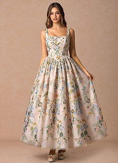 Kioni Blush Pink Multi Maxi Dress image3