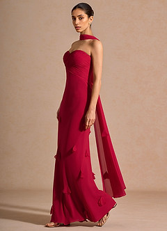 Kleid Joanie Kirschrot image4