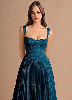 vestido Midi Preto Marinho Isonelle image5