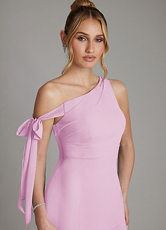 Azazie Aylin Suknie dla druhen Osłona Zza ramienia Szyfon Do ziemi Sukienka image4