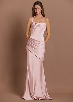 Pelagia Powder Pink Maxi Dress image5