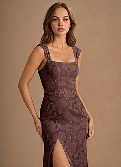 Eliana 모카 코코 맥시 드레스 image5