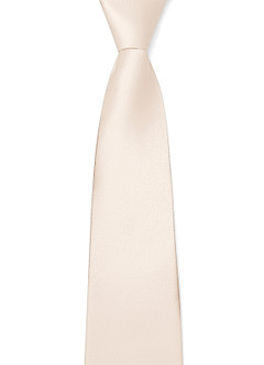 front Matte Satin Wide Tie