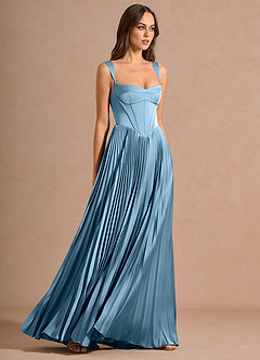 Avenelle Teräksensininen Maxi mekko image3