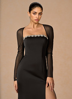 Azalea Negro Vestido largo image5