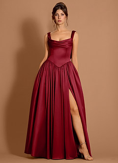 Colette Merlot Maxi Dress image3