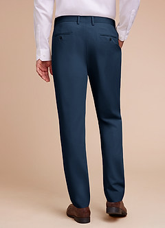 front Owen Dark Navy Lightweight Tailored Dress Pants