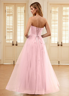 Pipery Rose Robe de bal corsetée à paillettes et volants en tulle image2