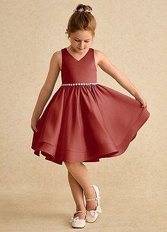 Azazie Julietta Flower Girl Klänningar Klänning Balklänning i Tyll Konvertibel image4