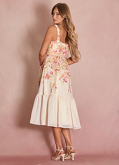 Ingrid Antique Floral Midi Dress image2