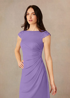 Azazie Janie Final Sale Tahiti Mermaid Lace Dress image3